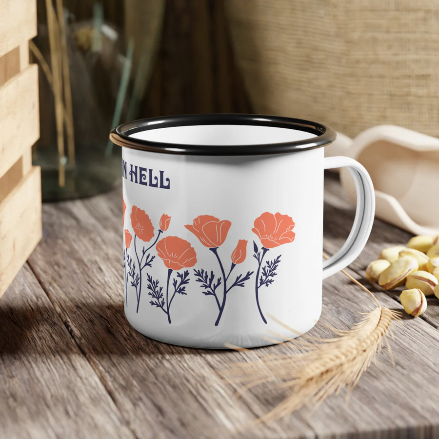 See You in Hell - Enamel Mug