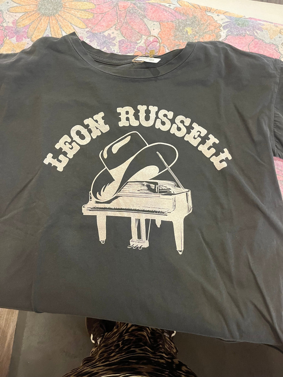 Leon Russell Cut Off Tee General Midnight Rider 