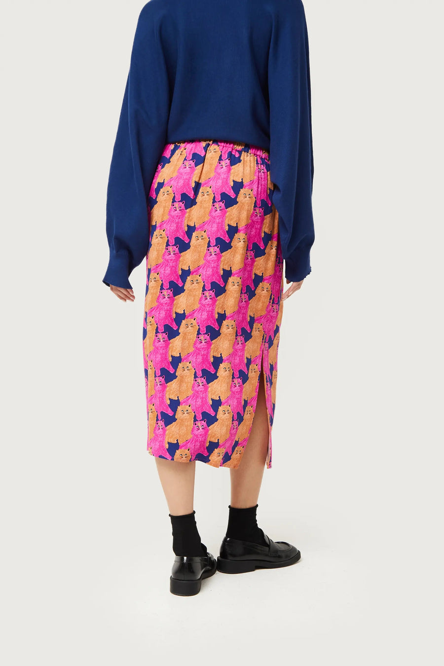 Los Gatos Midi Skirt skirt Compania Fantastica 