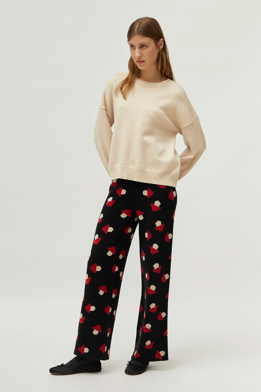 Shrooms Jacquard Pants