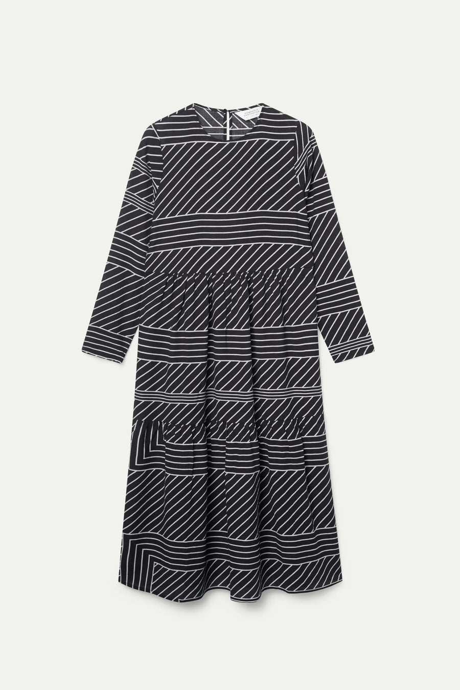 Neu Striped Midi Dress