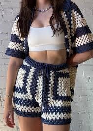 Anicee Knit Shorts short FRNCH 