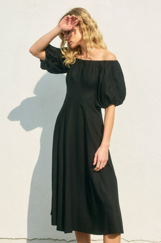 Camille Off The Shoulder Dress