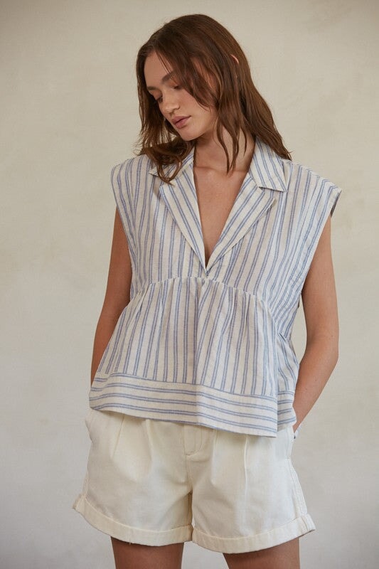 Striped Summer Sun Top General By Together 