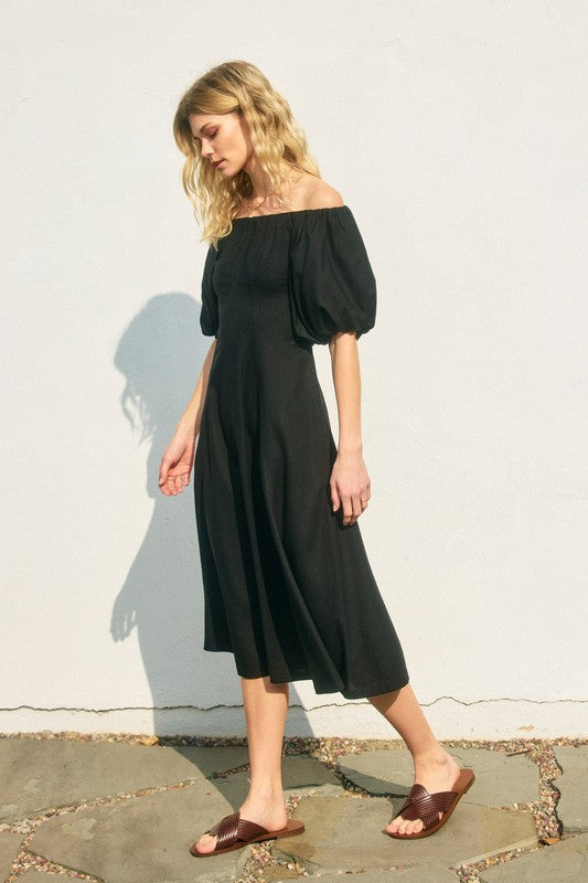 Camille Off The Shoulder Dress