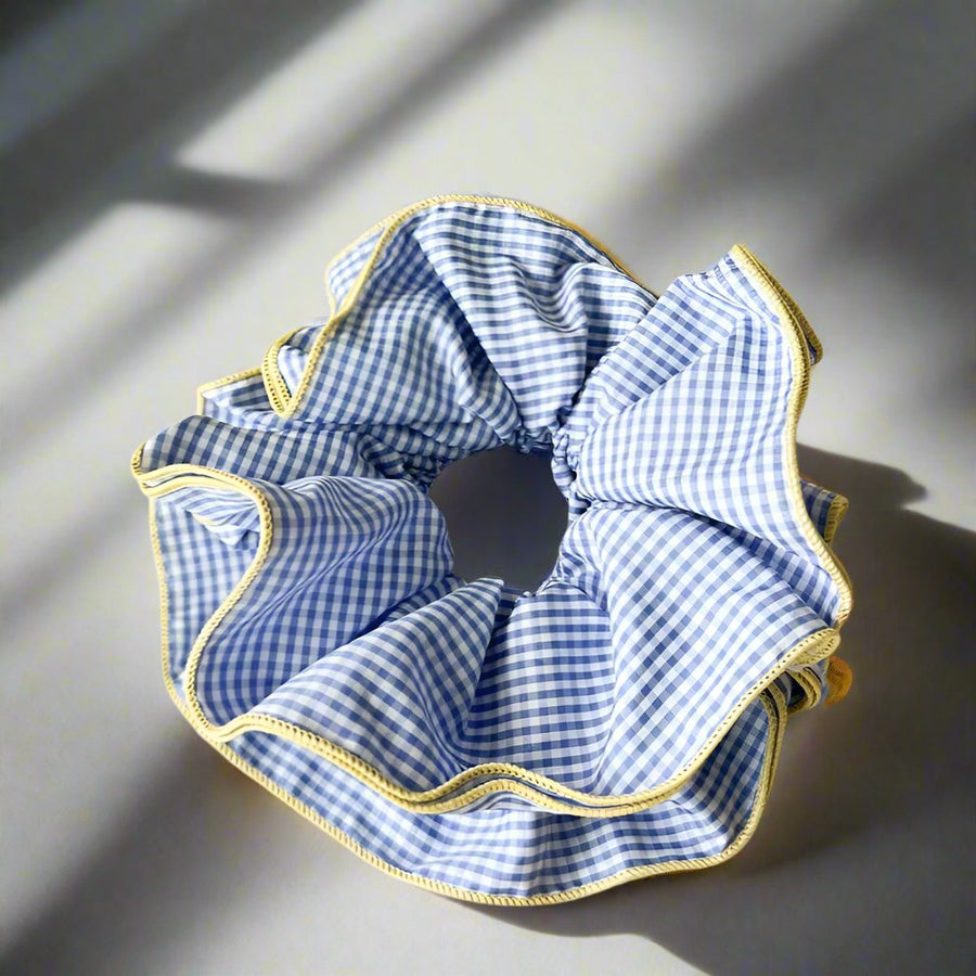 Gingham Scrunchies