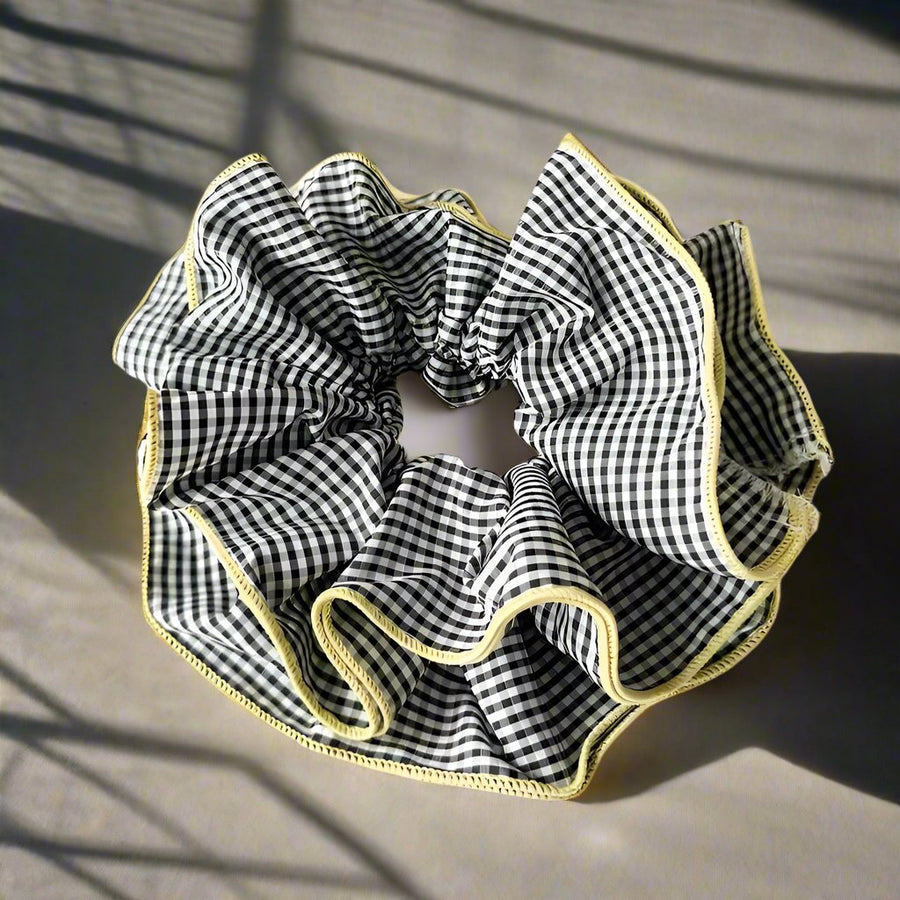 Gingham Scrunchies