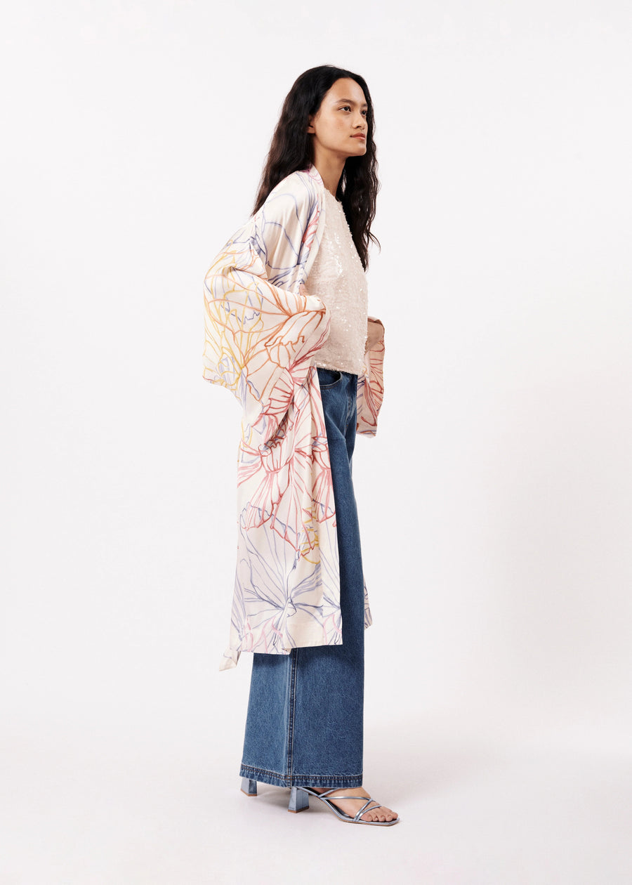 Eulalia Kimono Style Jacket dress FRNCH 