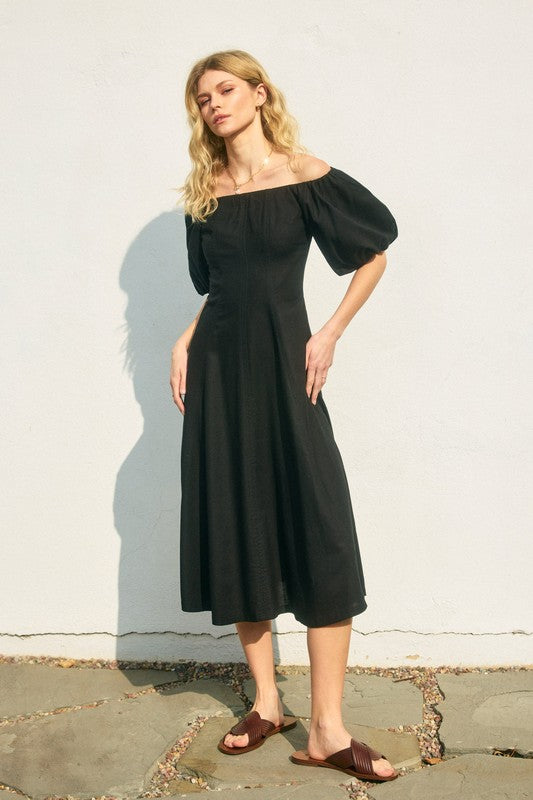 Camille Off The Shoulder Dress