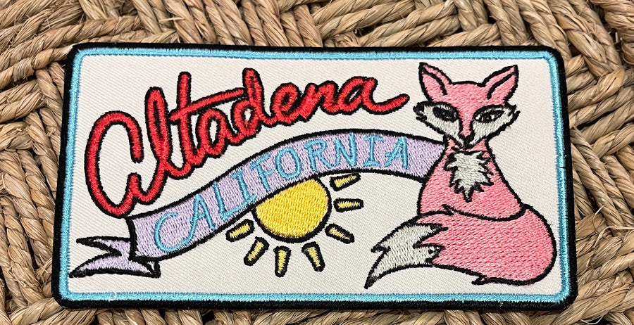 Wildfire Relief Altadena Embroidered Patch