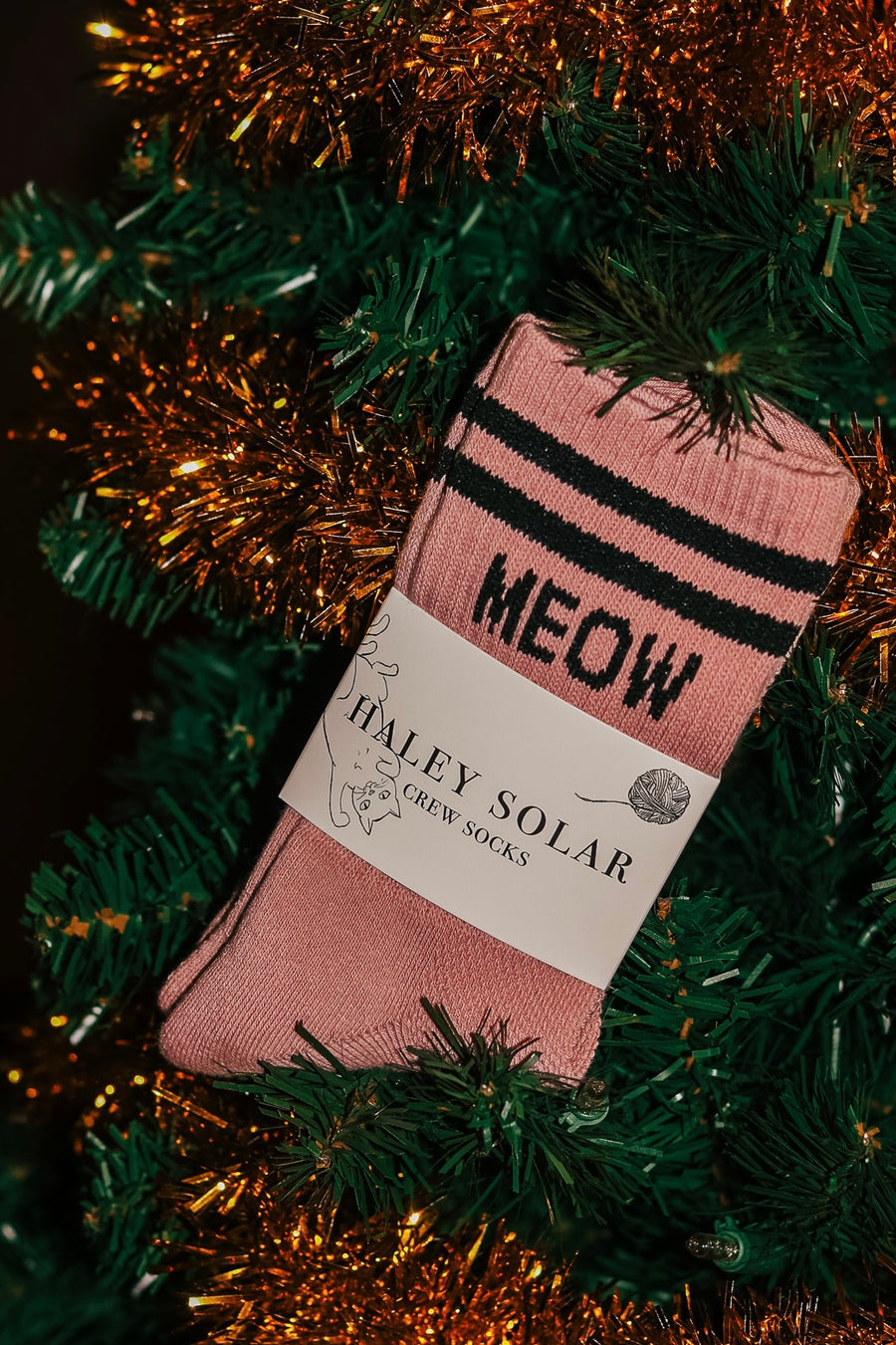 Meow Crew Socks