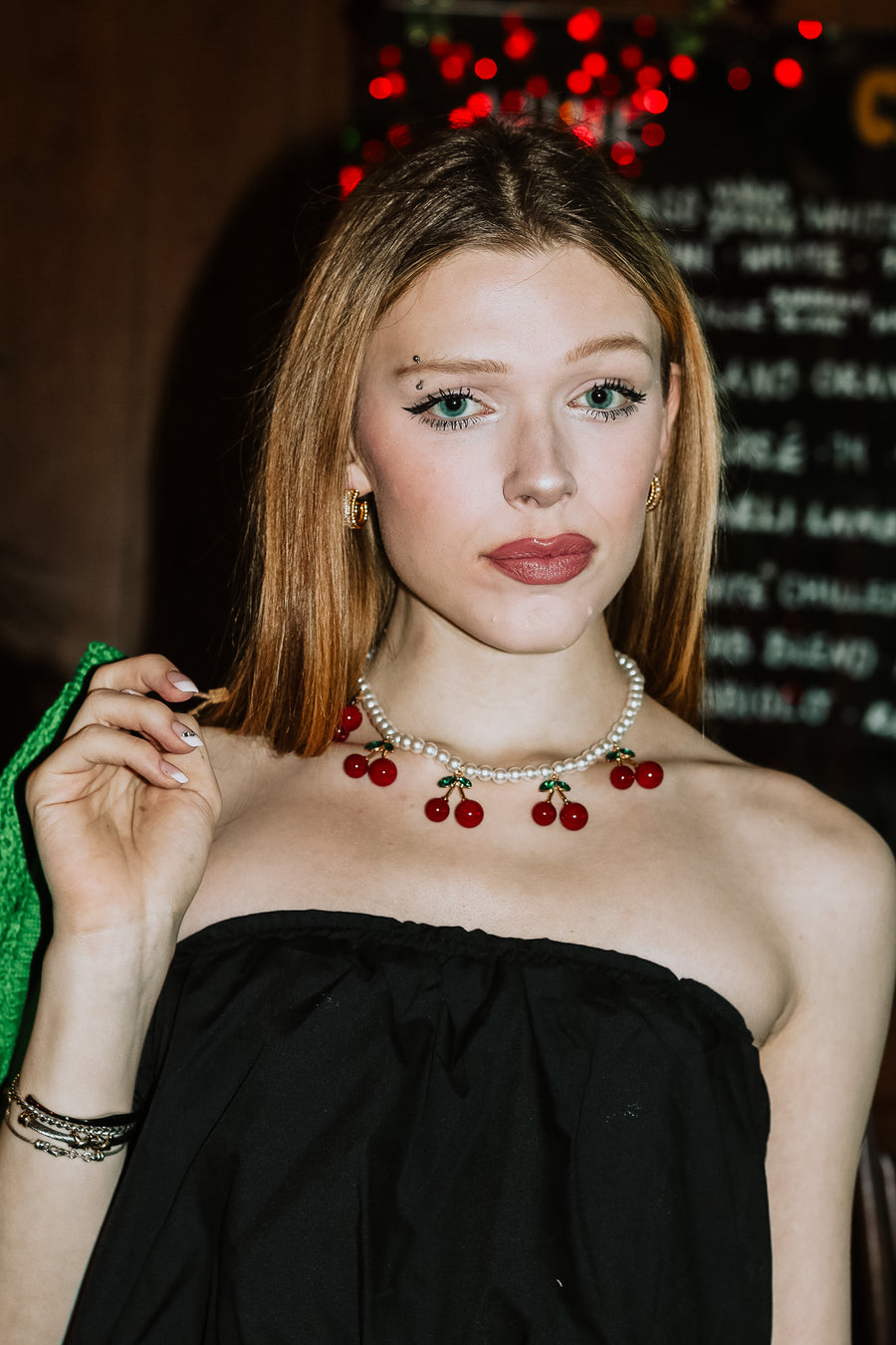 Cherry Pie Baby Necklace