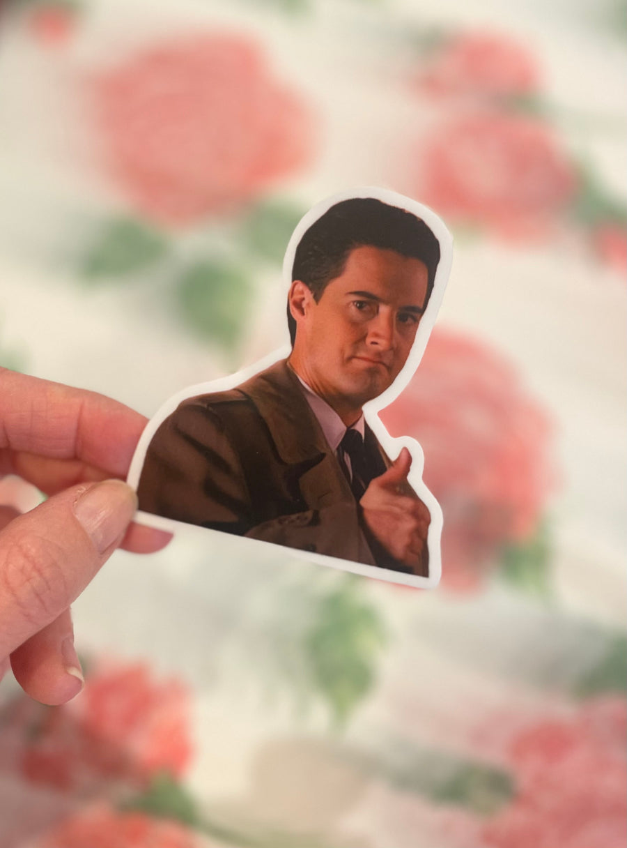 Agent Cooper Sticker- Twin Peaks