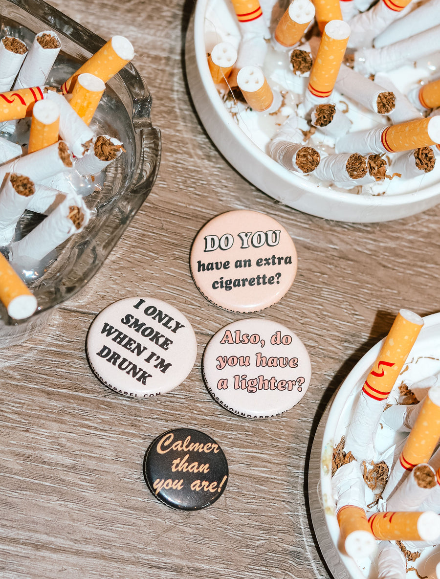 Smoking Buttons