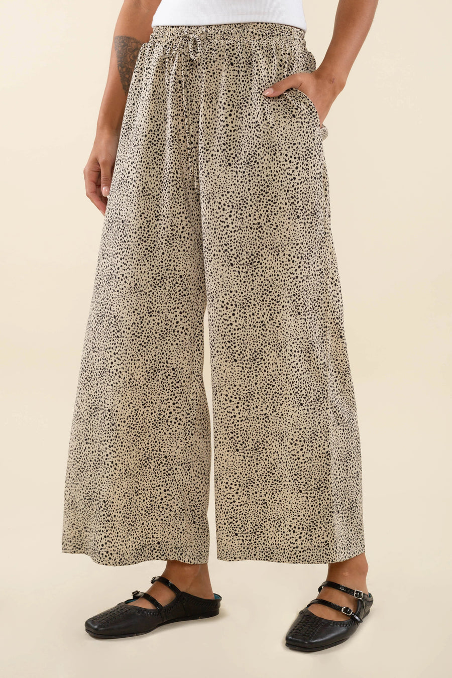 Katelyn Culotte Wide Leg Pant pant No Less Than 