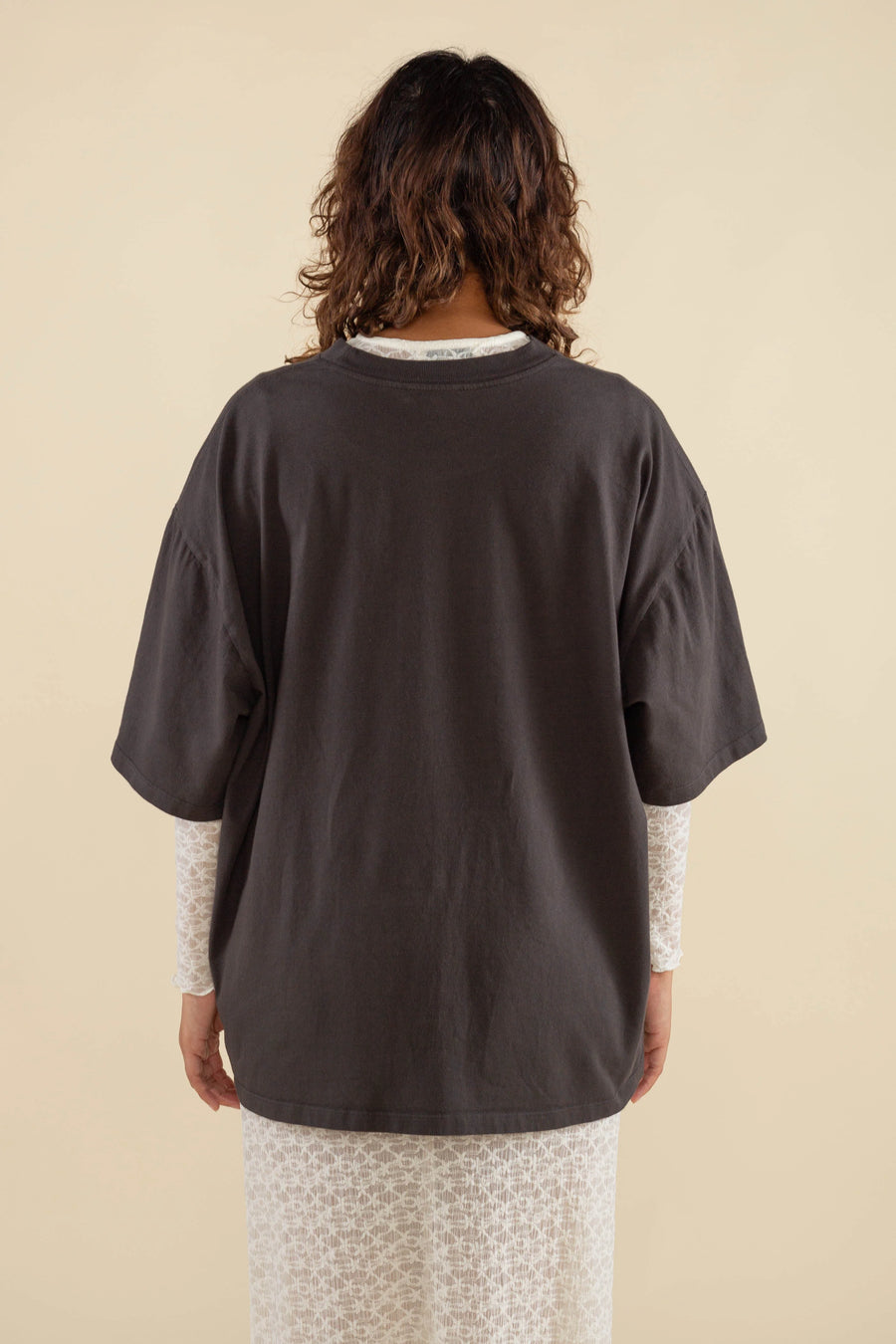 Vintage Boxy Garment Dyed Longer Tee