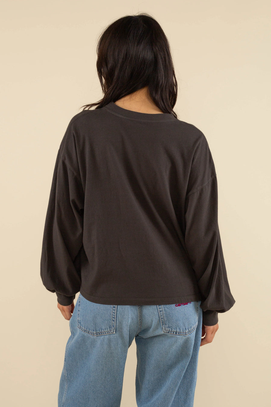 Vintage Boxy Long Sleeve Tee