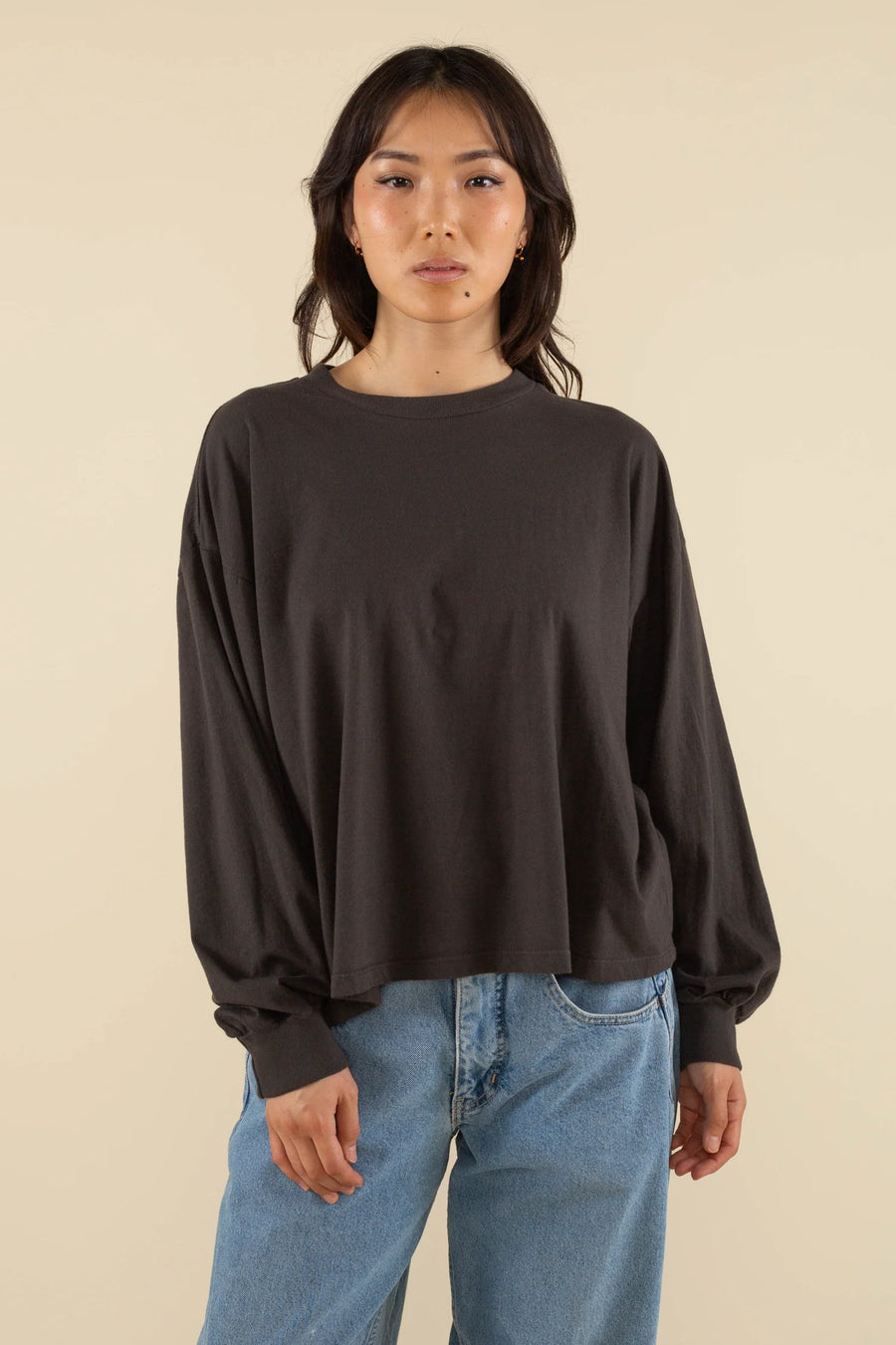 Vintage Boxy Long Sleeve Tee