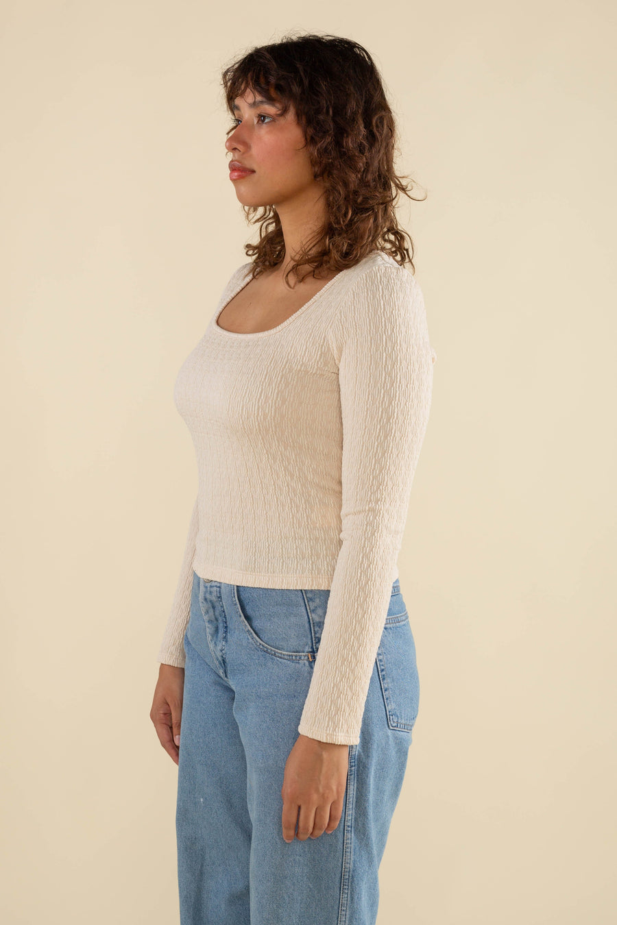 Murphy Textured Top