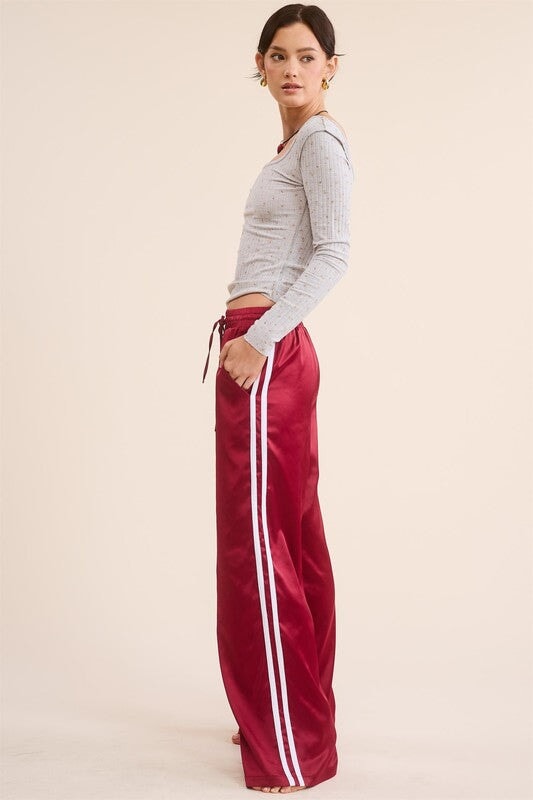 Colt Track Pant in Garnet pant Mimosa 