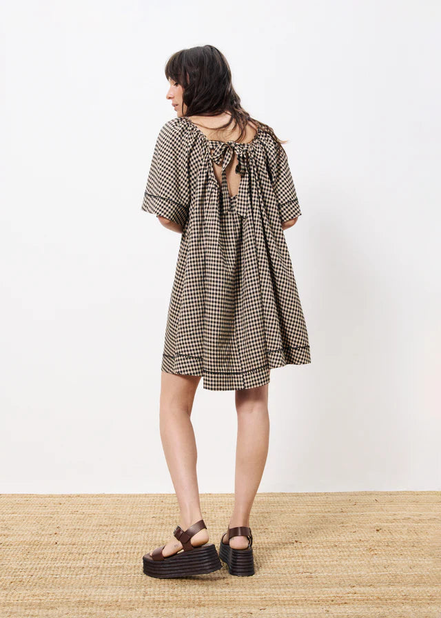 Afida Gingham Dress