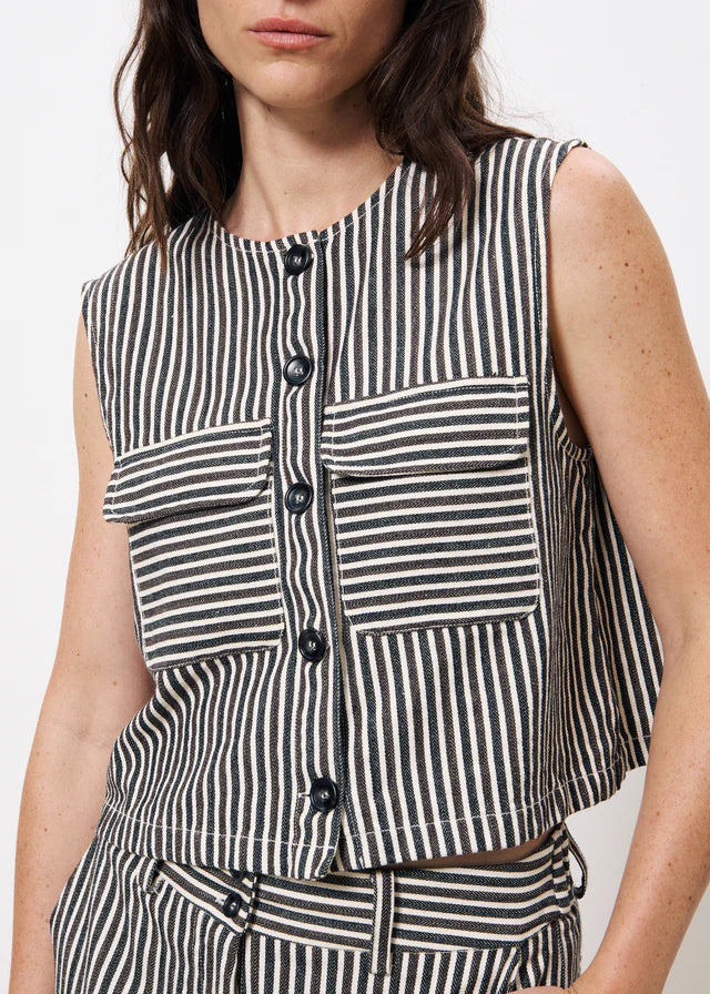 Sadet Striped Top