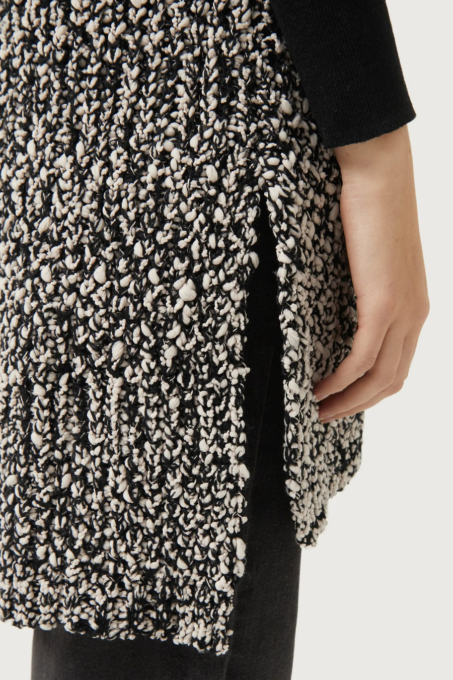 Boucle Knit Vest