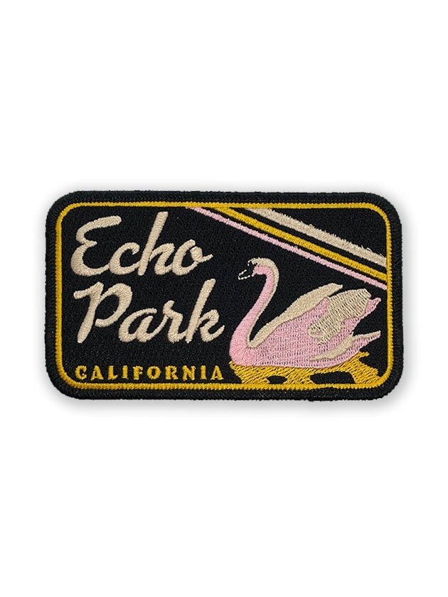 Embroidered Neighborhood Patches pats Bart Bridge Echo Park 