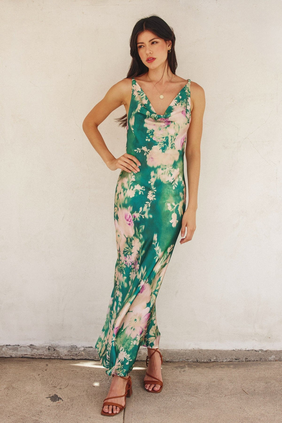 Evergreen Garden Maxi dress Dress Forum 