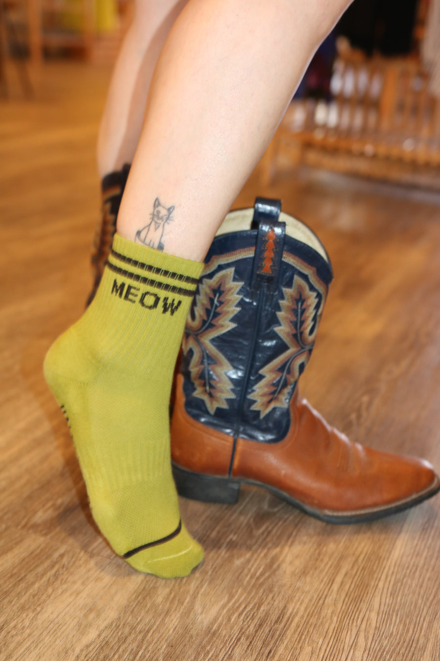 Meow Crew Socks