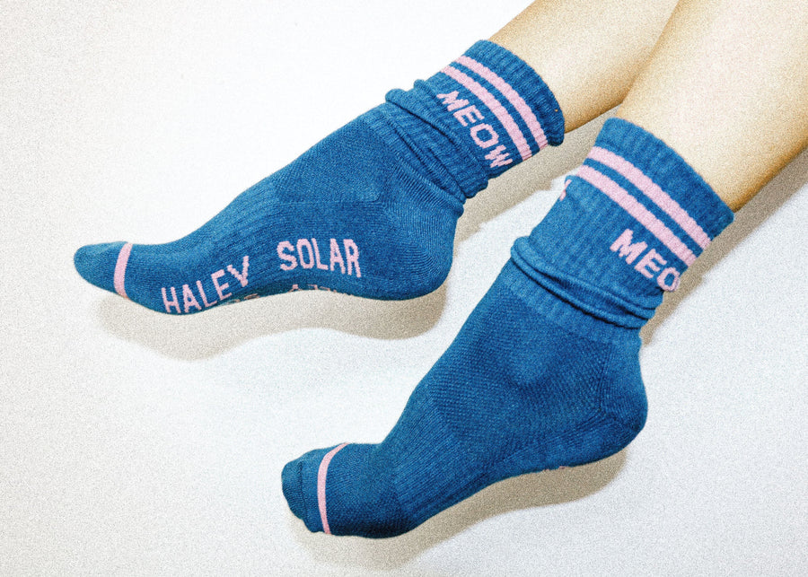 Meow Crew Socks socks Haley Solar 