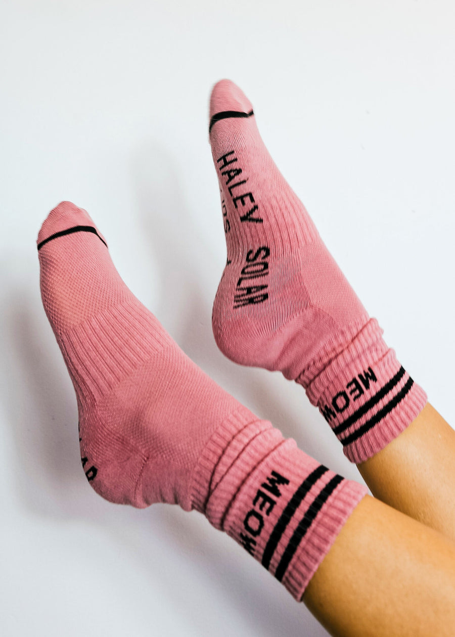 Meow Crew Socks socks Haley Solar 