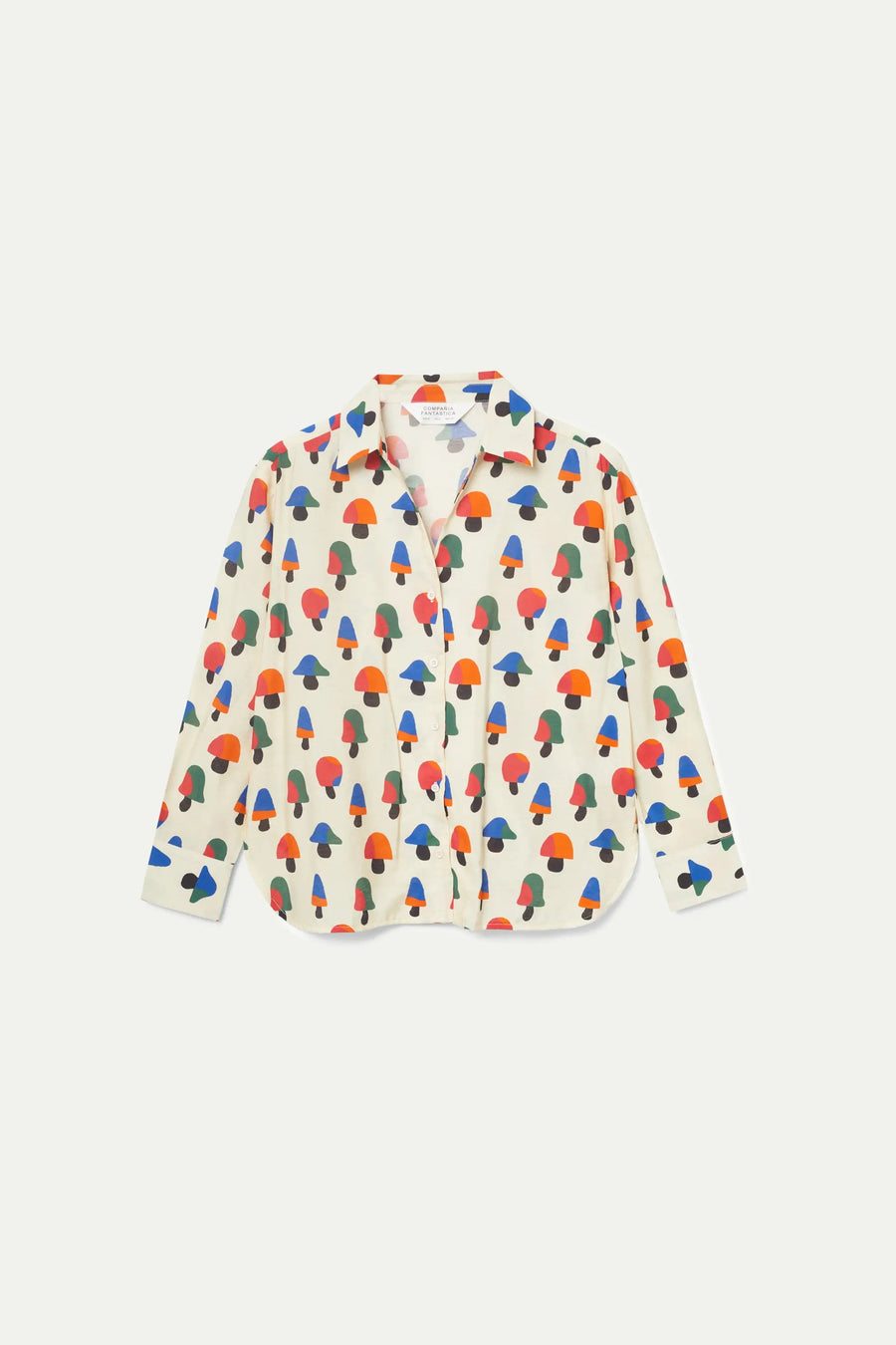 Shrooms Button Down Blouse